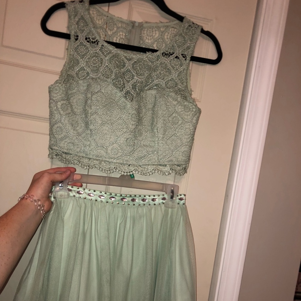 2 piece Homecoming dress